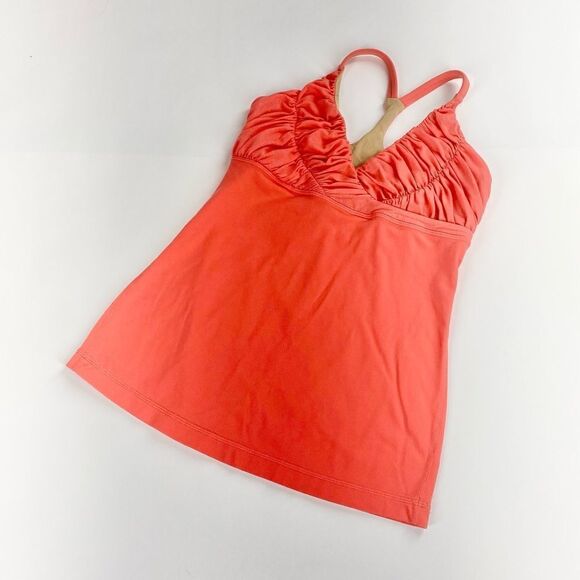 Lululemon pure balance sports bra tank flash color size 6 - Picture 1 of 8